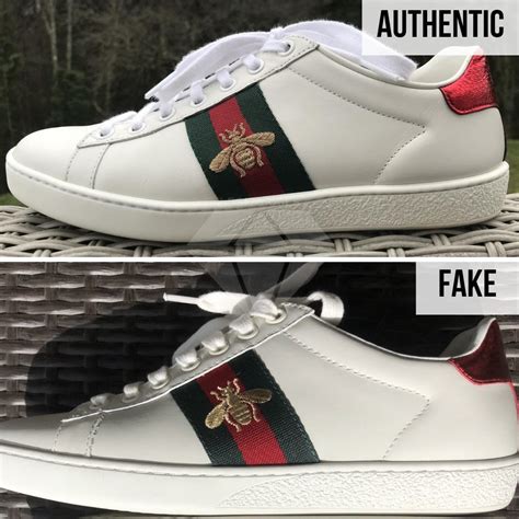 zapatillas gucci replica|Gucci Ace Sneakers: Expert REAL vs FAKE Guide .